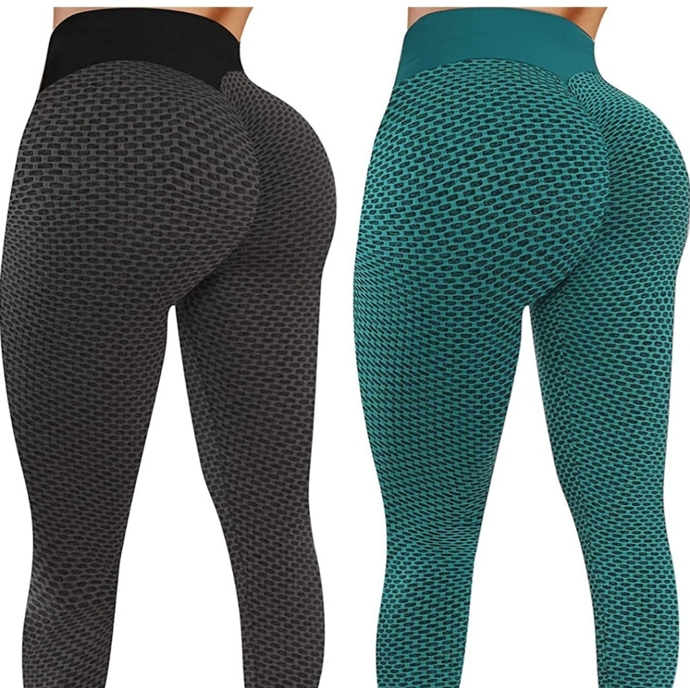 2 pack Tik Tok butt lifting leggings